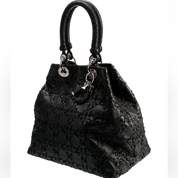 ☀️💃 Christian Dior Medium Cannage Lady Dior - Picture 4 of 10